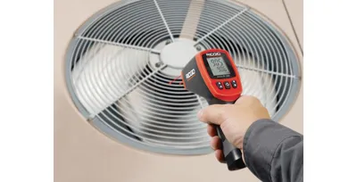 Productafbeelding van Infraroodthermometer micro IR-200, temperatuurbereik: -50 tot 1200 °C, nauwkeurigheid: 1 °C, 1 x 9V batterijblok