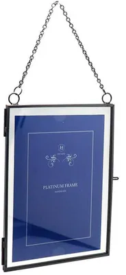 Immagine prodotto di Henzo cornice in metallo vintage per 2 foto 13x18 cm nero