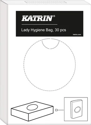 Produktbild von Katrin Hygieneabfallbeutel, 30er-Pack.