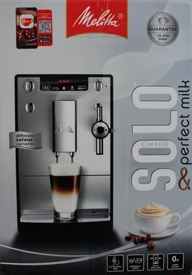 Obrázok produktu pre MELITTA Solo® & Perfect Milk Plnoautomatický Kávovar - Strieborný 6679170