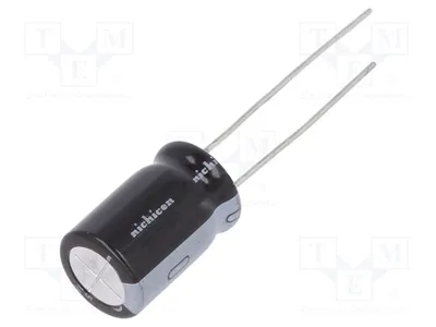Produktbild von 2x Kondensator: elektrolytisch 6,3VDC 680uF THT Ø10x16mm ±20% UKL0J681MPD Elektro