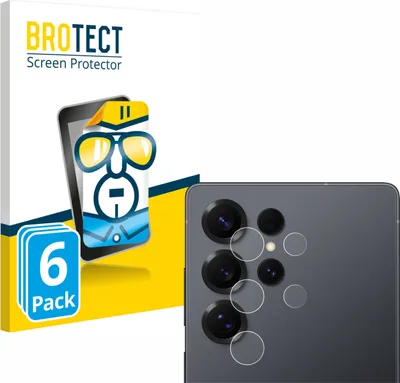 Produktbild von 6x Für Samsung Galaxy S25 Ultra Enterprise Edition (NUR Kameraschutz) Schutzfolie BROTECT Displayschutz Display Schutz Folie Klar Transparent