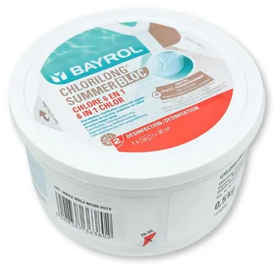 Produktbild von BAYROL Chlorilong Summer Bloc 500g 6-in-1 Chlortablette