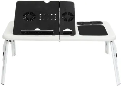 Immagine prodotto di Tavolo portatile per laptop, pieghevole, ideale per viaggi, leggero