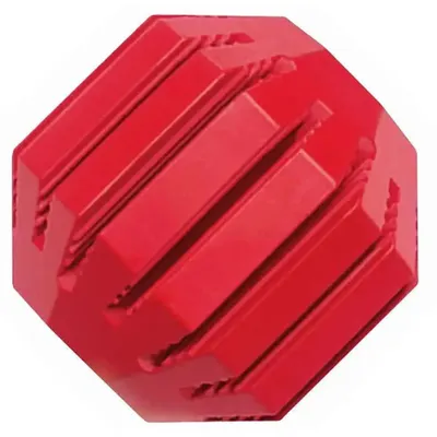 Image de Kong Stuff a Ball Jouet pour chiens taille M soin des dents rouge
