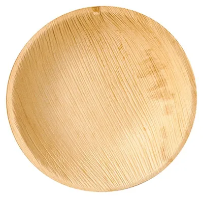 Produktbild von PAPSTAR Palmblatt-Teller "pure", rund, 185 mm, 25er