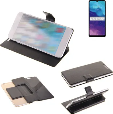 Produktbild von K-S-Trade Schutzhülle kompatibel mit ZTE Blade A7 2020 Schutzhülle Flip Cover Klapphülle Wallet Case Slim Handyhülle bookstyle schwarz