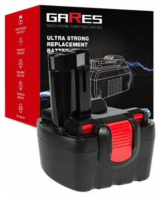Produktbild von Gares Akkupack zum Zellentausch für Bosch GSR | 14,4 V 3 Ah Inny | Ersatz-Zellenpack für Werkzeugakkus | Profi-Qualität Gares®