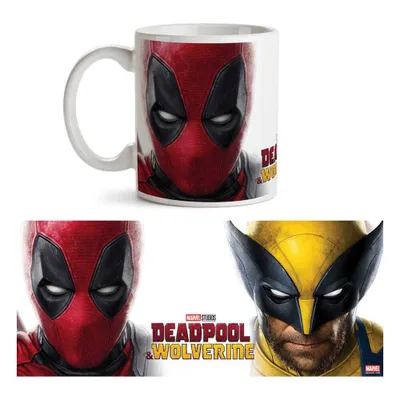 Immagine prodotto di Kubek Marvel Deadpool i Wolverine - Wysokiej Jakości Ceramika 340 ml
