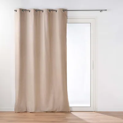 Obrázek produktu pro Závěs s oky se zatemňovací vrstvou, dvouvrstvý, 140 x 260 cm