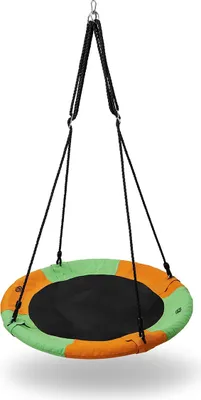 Produktbild von Tellerschaukel, Orange-Grün, Outdoor-Spiel, Langlebig