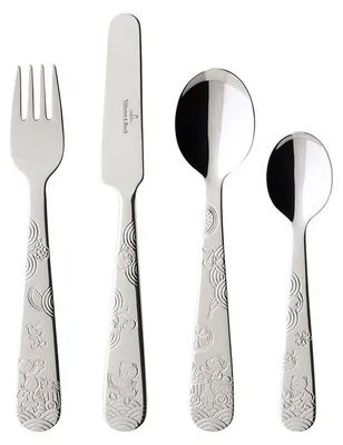 Zdjęcie produktu dla Villeroy&Boch - Komplet sztućców dla dzieci 4 el. Hungry as a Bear