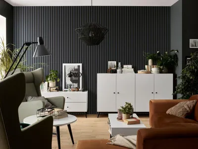 Zdjęcie produktu dla Lamele Listwa uniwersalna LINERIO L-Line Anthracite 6054539