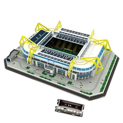 Produktbild von Fußballstadion - SIGNAL IDUNA PARK - Borussia Dortmund FC - Puzzle 3D 153 Elemente