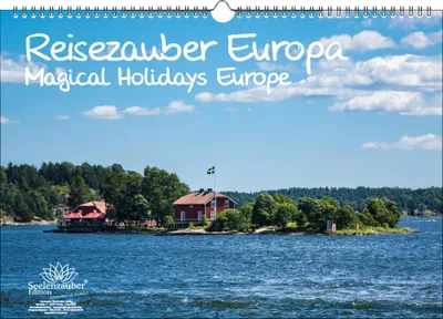 Produktbild von Reisezauber Europa DIN A3 Immerwährender Kalender Europa Stadt und Land - Seelenzauber