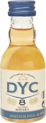 Produktbild von Miniatura Dyc 8 años caja 60 ud. Whisky Spanien 300.00 cl 40.0 %