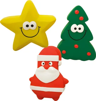 Produktbild von Nobby Xmas Hundespielzeug Figur aus Latex