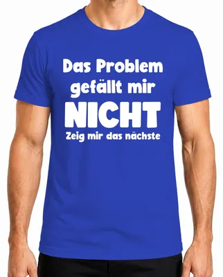 Obrázek produktu pro Neukazujte mi další sarkastické humorné pánské tričko, modré, M