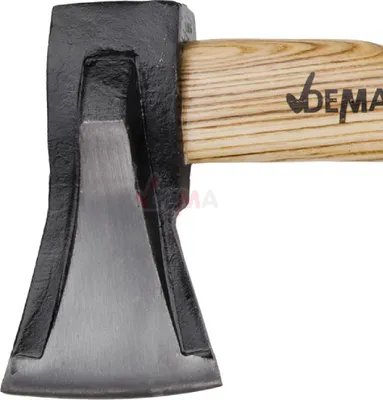 Immagine prodotto di DEMA Ascia da spacco 1 kg con manico in legno 43 cm Ascia da spacco Ascia in legno