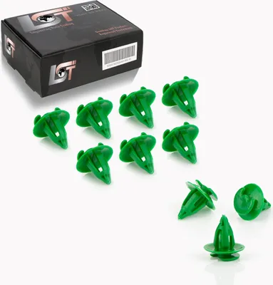 Produktbild von 10x Heckklappen Verkleidung obere Leiste Befestigung Clips FÜR AUDI AVANT