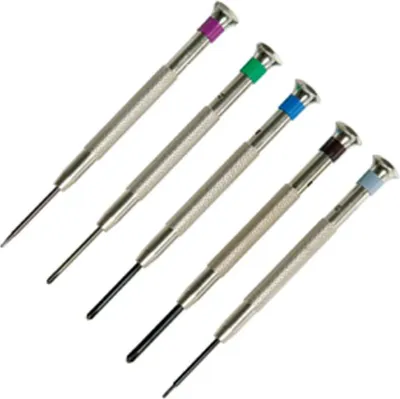 Produktbild von Boley Querfurz-Schraubenset mit 5 Schraubendrehern