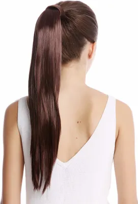 Produktbild von WIG ME UP Haarteil Zopf Steckkamm & Haarreif Braun Srosy-33