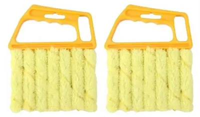 Zdjęcie produktu dla Szczotka do czyszczenia żaluzji – Szczotka do czyszczenia listew – Szczotka do butelek – Miotełka – 2 sztuki – Szczotka do kurzu – CHPN