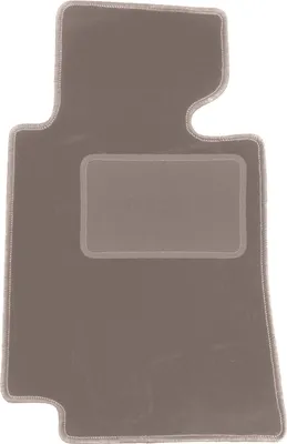Produktbild von Fahrerfußmatte Velours beige passend für BMW 8 E31 (1988-1999, Coupe) – mit Befestigungen – passgenau