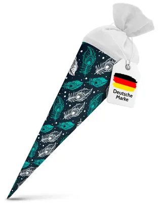 Produktbild von itenga Geschwister Schultüte 35cm "Federn"