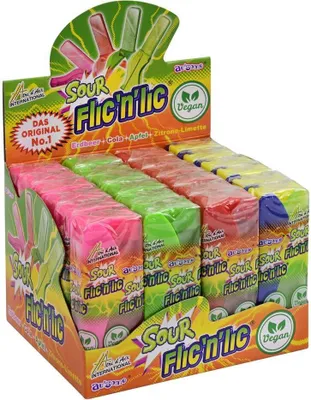 Produktbild von Flic'n'Lic® Sour 24 stk. im Display