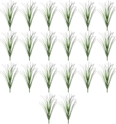 Imagen del producto de Césped artificial, 20 rollos, 30 cm de ancho, resistente a los rayos UV y a la intemperie, ideal para jardín y balcón