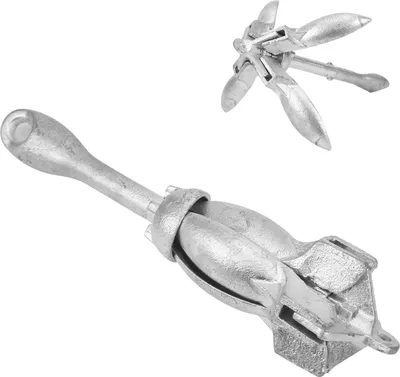 Immagine prodotto di 1,5 kg di accessori in acciaio inossidabile per ancore a grappino pieghevoli per yacht da diporto