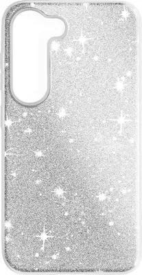 Produktbild von Avizar, Glitzer-Handyhülle für Samsung Galaxy S23 Plus, Silber