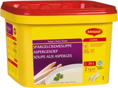 Obrázok produktu pre Maggi krémová špargľová polievka lahodná krémová textúra balenie 2kg