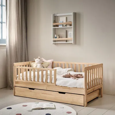 Produktbild von Petite Amélie Kleinkindbett Plume 70x140 cm - Natur