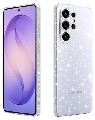 Obrázok produktu pre Techsuit – SparkleSkin Series puzdro pre Samsung Galaxy S26 Ultra – transparentné