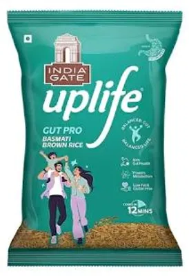 Zdjęcie produktu dla Brązowy ryż basmati India Gate Uplife Brown Basmati Rice 1kg - aromatyczny
