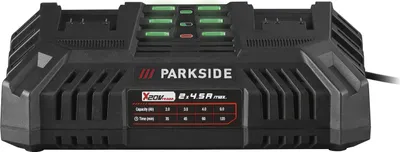 Produktbild von PARKSIDE® 20 V Akku-Doppelladegerät »PDSLG 20 B1«, 2 x 4,5 A