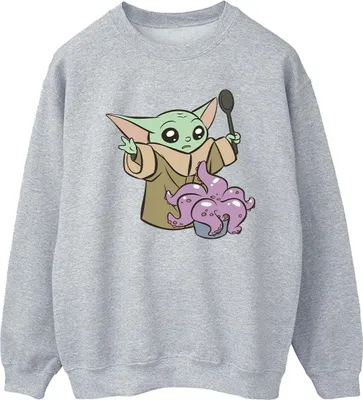 Produktbild von Star Wars - "The Mandalorian" Sweatshirt für Herren BI46720 (S) (Grau)