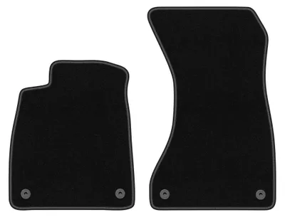 Immagine prodotto di Tappetini anteriori in moquette per Audi A5 F53 2016- (coupé) – 2 pezzi, neri, su misura – Wielganizator BASIC