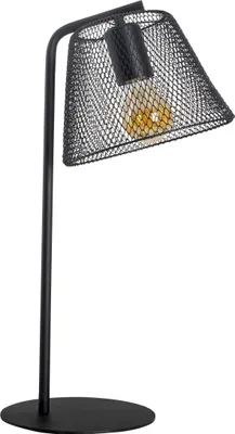 Produktbild von Näve Leuchten Tischleuchte "KORIE" H: 50cm Tischleuchte "KORIE" H: 50cm Tischleuchten - Tischleuchte "KORIE" h: 50cm, Tischlampe im Retro Style, aus Metall und Kunststoff in schwarz, 50 cm hoch, Ø 20 cm, E27-Fassung – Schnurschalter