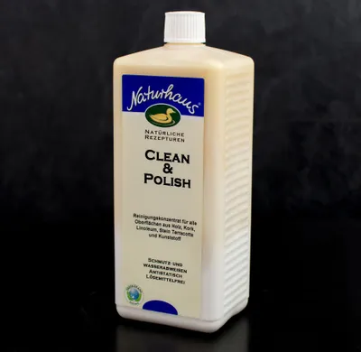 Obrázok produktu pre NATURHAUS Clean&Polish 1l čistiaci a ošetrujúci prípravok bez rozpúšťadiel