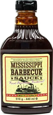Produktbild von Mississippi Barbecue Sauce Sweet'n Spicy 510g