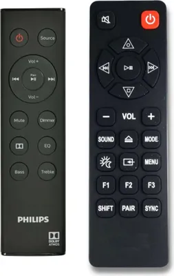 Produktbild von Ersatz Fernbedienung für Philips TAPB600 - TAB603