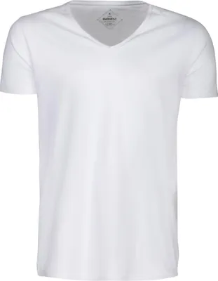 Produktbild von James Harvest Herren T-Shirt Whailford V-Ausschnitt Slub-Trikot 160 g/m²