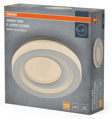 Produktbild von LED Deckenleuchte 3000 K 1000 lm Ø 21.5 cm rund Modern Deckenlampe