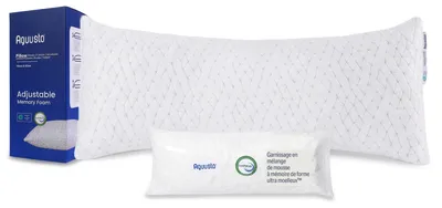 Ergonomisches Kissen mit Memory-Schaum, 150x47 cm, verstellbar
