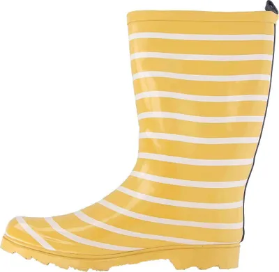 Produktbild von Inselhauptstadt Gummistiefel in Übergrößen Gelb KLAW20-25-I-527 große Damenschuhe