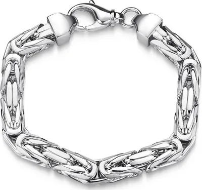 Produktbild von SILBERKETTEN STORE Königskette Armband 10mm - 925 Silber - 25cm