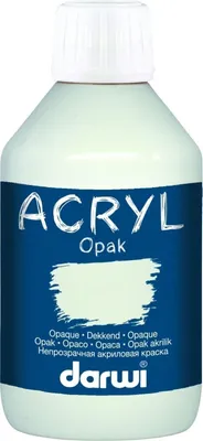 Zdjęcie produktu dla Darwi Opak Farba akrylowa White 250 ml 1 szt.